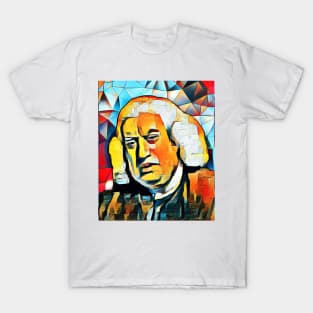 Samuel Johnson Abstract Portrait | Samuel Johnson Artwork 2 T-Shirt